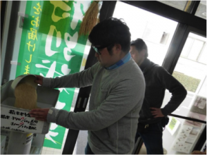 精米体験は初めて…
